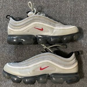 Men Nike Air Vapormax 97 Silver
